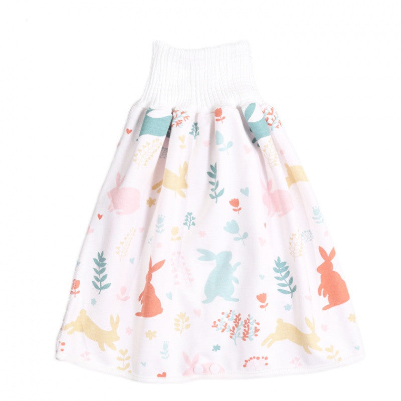 Reusable waterproof diaper skirt