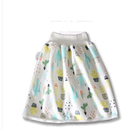 Reusable waterproof diaper skirt