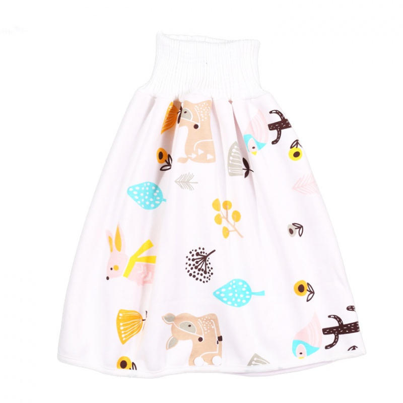 Reusable waterproof diaper skirt