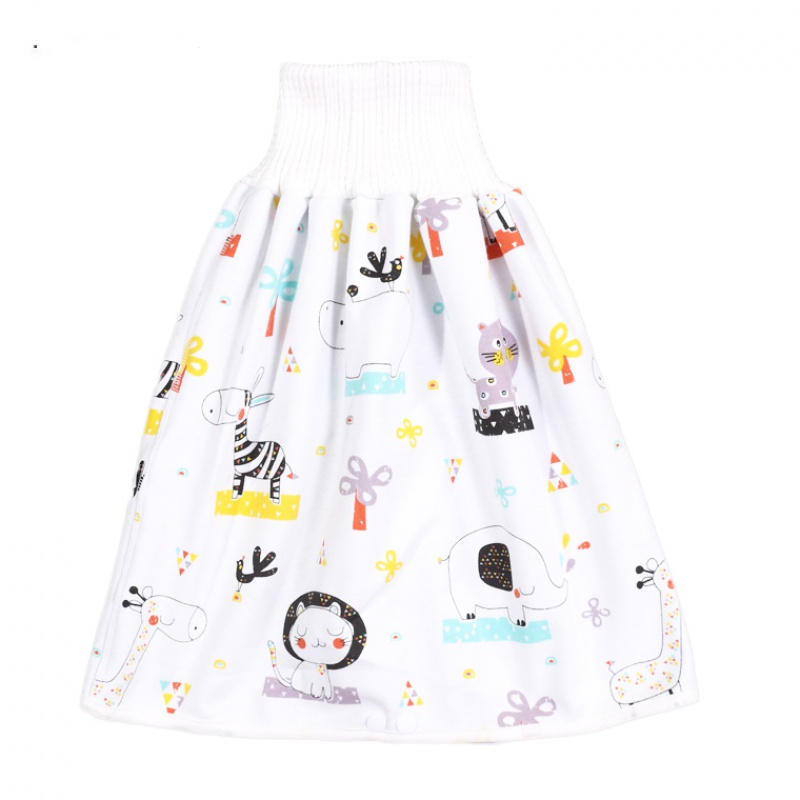Reusable waterproof diaper skirt
