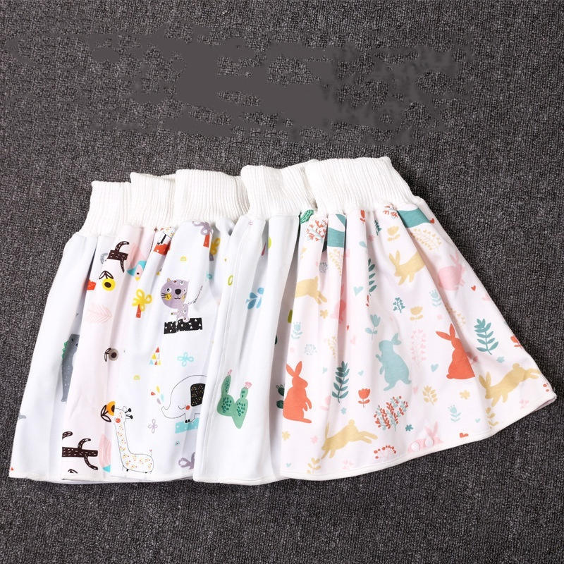 Reusable waterproof diaper skirt